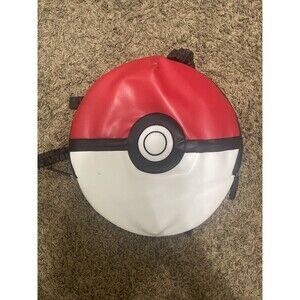 Poke Ball Plush Multifunctional 12" Backpack Travel Pillow Tablet Holder (A)